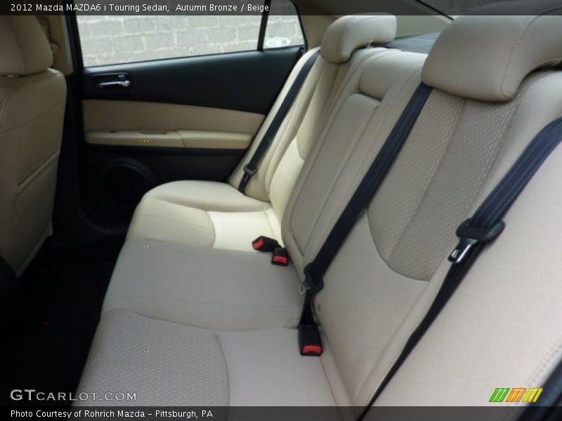 Autumn Bronze / Beige 2012 Mazda MAZDA6 i Touring Sedan
