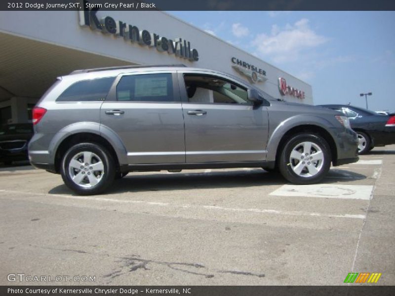 Storm Grey Pearl / Black 2012 Dodge Journey SXT