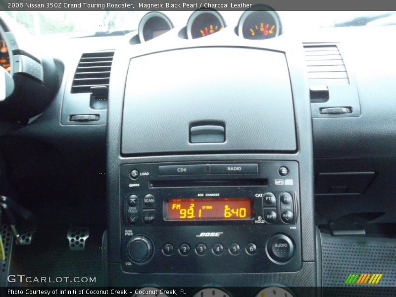 Magnetic Black Pearl / Charcoal Leather 2006 Nissan 350Z Grand Touring Roadster