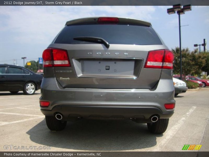Storm Grey Pearl / Black 2012 Dodge Journey SXT
