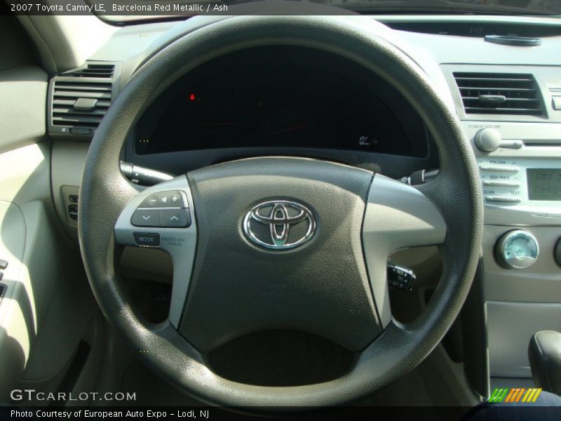 Barcelona Red Metallic / Ash 2007 Toyota Camry LE