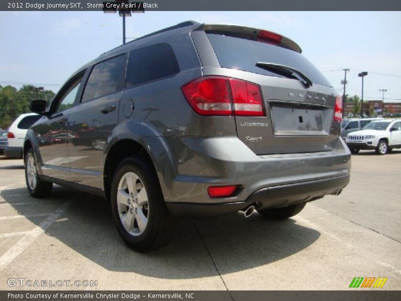 Storm Grey Pearl / Black 2012 Dodge Journey SXT