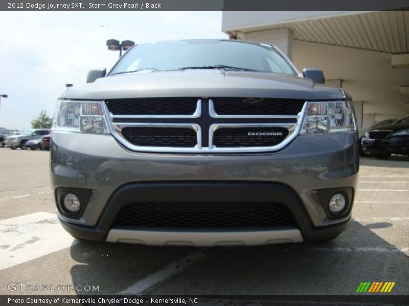 Storm Grey Pearl / Black 2012 Dodge Journey SXT