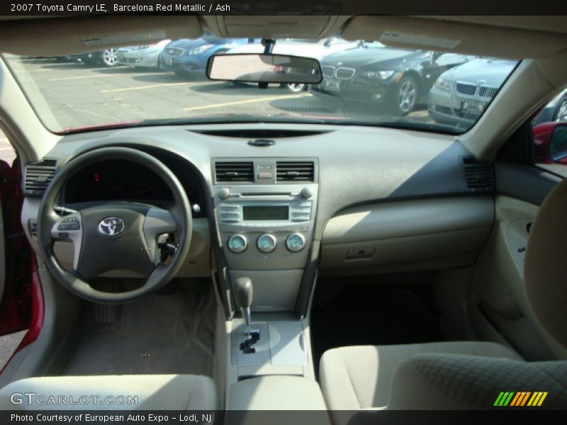 Barcelona Red Metallic / Ash 2007 Toyota Camry LE