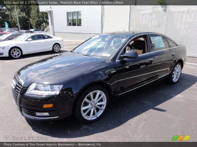 Front 3/4 View of 2010 A6 3.0 TFSI quattro Sedan