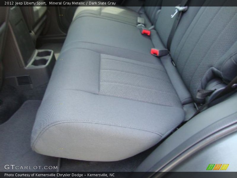 Mineral Gray Metallic / Dark Slate Gray 2012 Jeep Liberty Sport