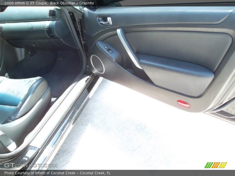 Black Obsidian / Graphite 2006 Infiniti G 35 Coupe
