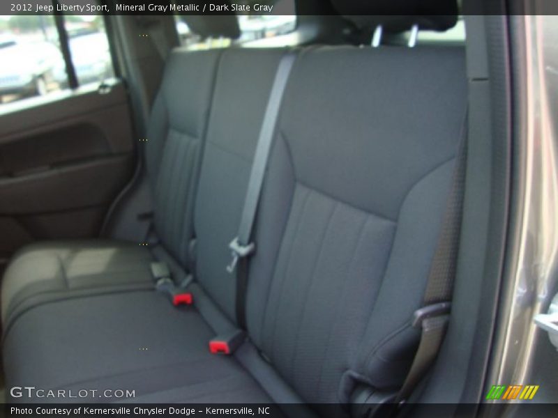 Mineral Gray Metallic / Dark Slate Gray 2012 Jeep Liberty Sport