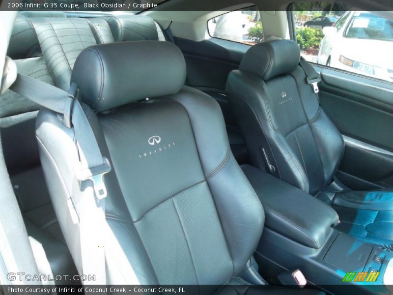 Black Obsidian / Graphite 2006 Infiniti G 35 Coupe