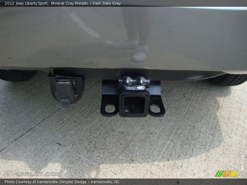 Mineral Gray Metallic / Dark Slate Gray 2012 Jeep Liberty Sport