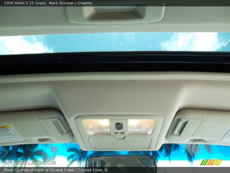 Black Obsidian / Graphite 2006 Infiniti G 35 Coupe