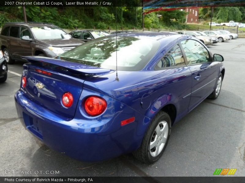 Laser Blue Metallic / Gray 2007 Chevrolet Cobalt LS Coupe