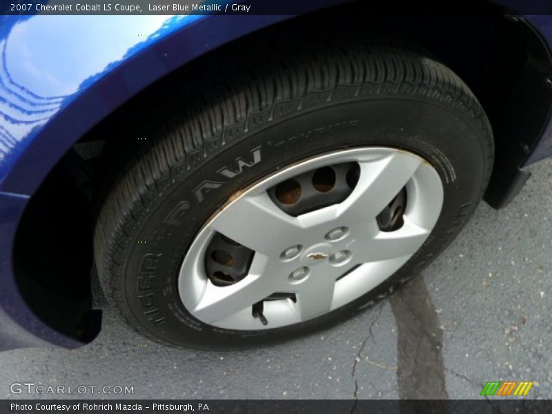 Laser Blue Metallic / Gray 2007 Chevrolet Cobalt LS Coupe