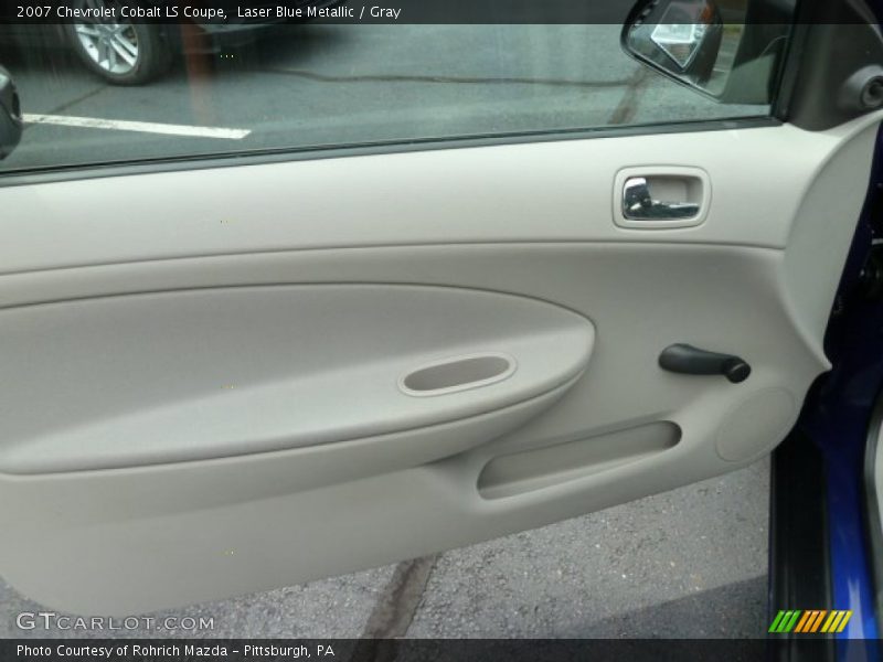 Laser Blue Metallic / Gray 2007 Chevrolet Cobalt LS Coupe