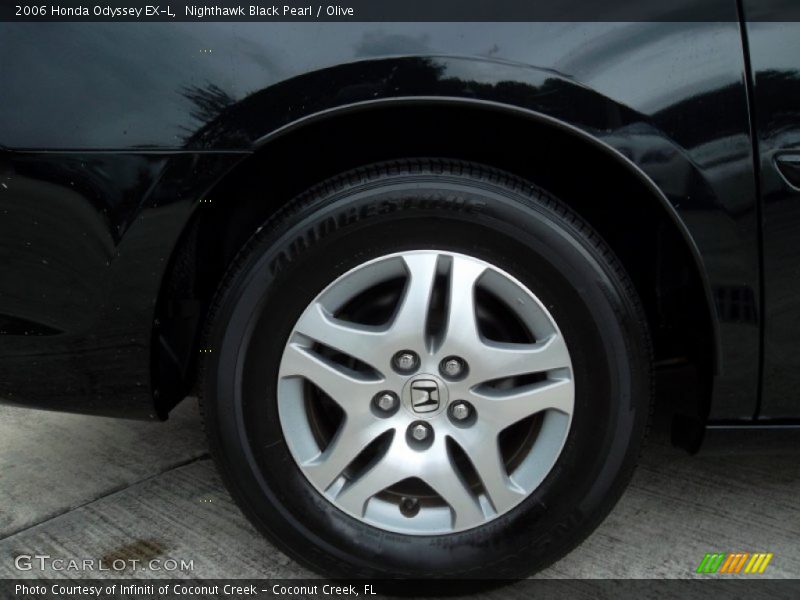 Nighthawk Black Pearl / Olive 2006 Honda Odyssey EX-L