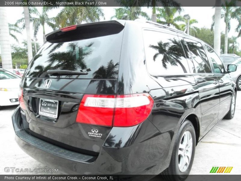 Nighthawk Black Pearl / Olive 2006 Honda Odyssey EX-L