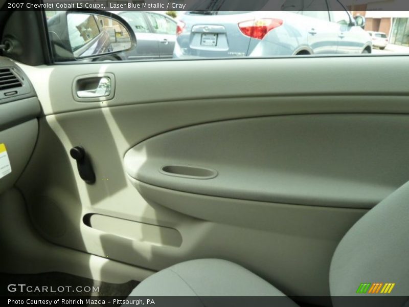 Laser Blue Metallic / Gray 2007 Chevrolet Cobalt LS Coupe