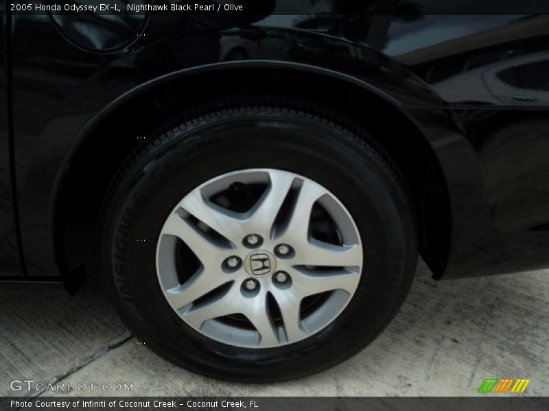 Nighthawk Black Pearl / Olive 2006 Honda Odyssey EX-L