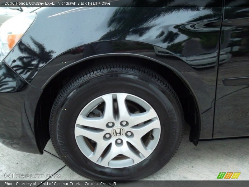 Nighthawk Black Pearl / Olive 2006 Honda Odyssey EX-L