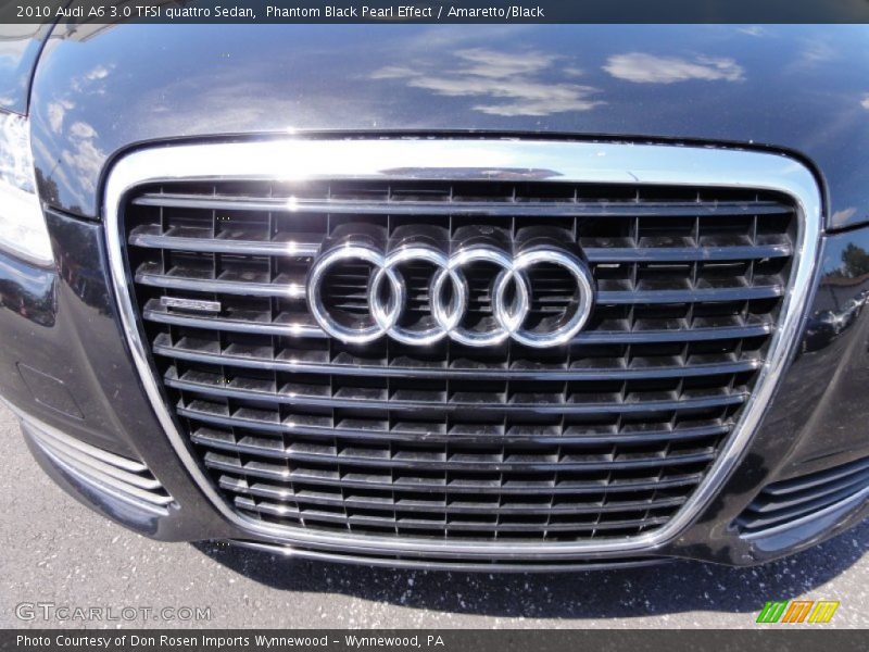 Phantom Black Pearl Effect / Amaretto/Black 2010 Audi A6 3.0 TFSI quattro Sedan