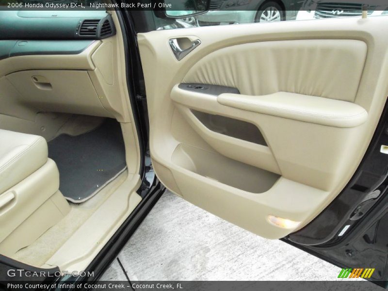 Nighthawk Black Pearl / Olive 2006 Honda Odyssey EX-L