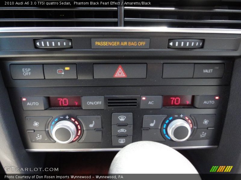 Controls of 2010 A6 3.0 TFSI quattro Sedan