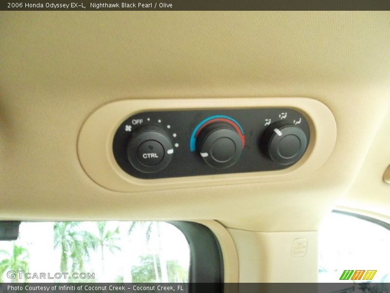 Nighthawk Black Pearl / Olive 2006 Honda Odyssey EX-L