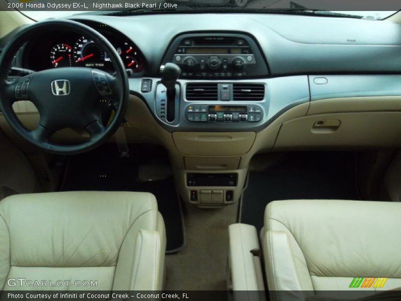 Nighthawk Black Pearl / Olive 2006 Honda Odyssey EX-L