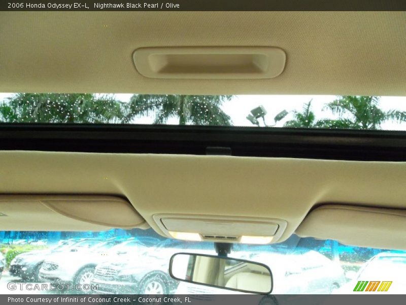 Nighthawk Black Pearl / Olive 2006 Honda Odyssey EX-L