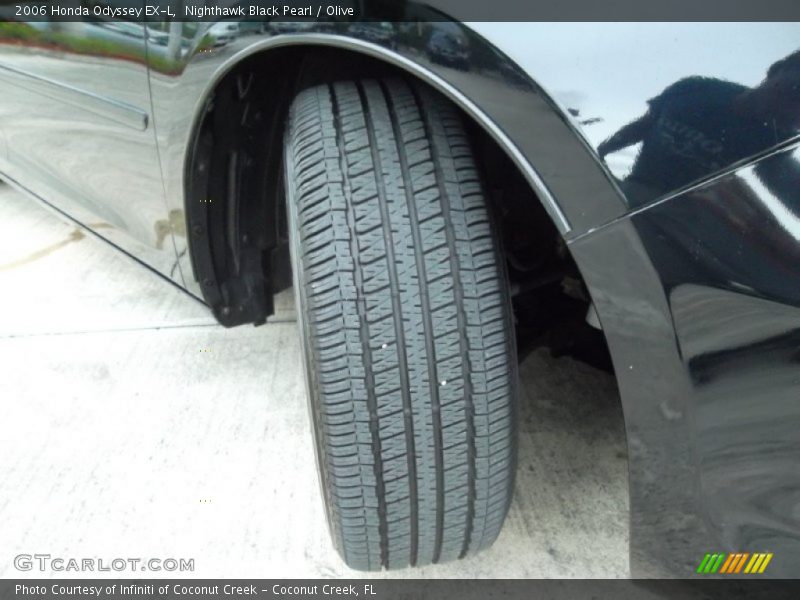 Nighthawk Black Pearl / Olive 2006 Honda Odyssey EX-L
