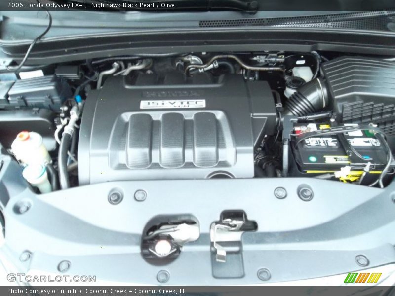 Nighthawk Black Pearl / Olive 2006 Honda Odyssey EX-L