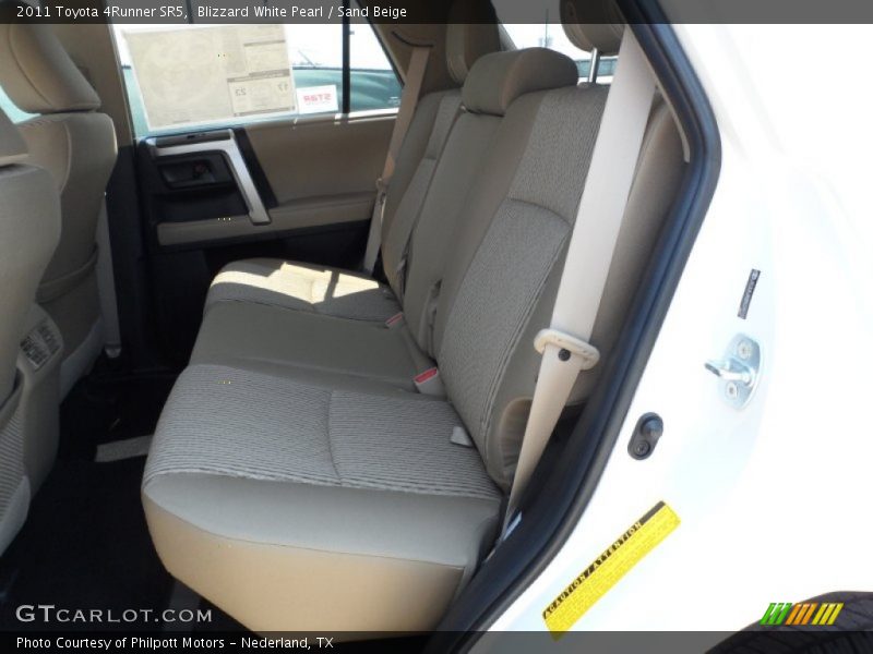 Blizzard White Pearl / Sand Beige 2011 Toyota 4Runner SR5