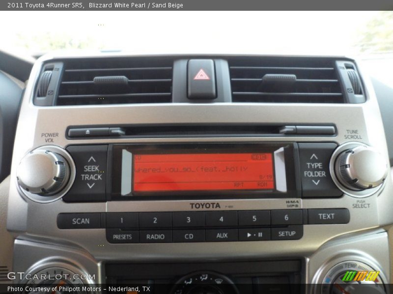 Blizzard White Pearl / Sand Beige 2011 Toyota 4Runner SR5