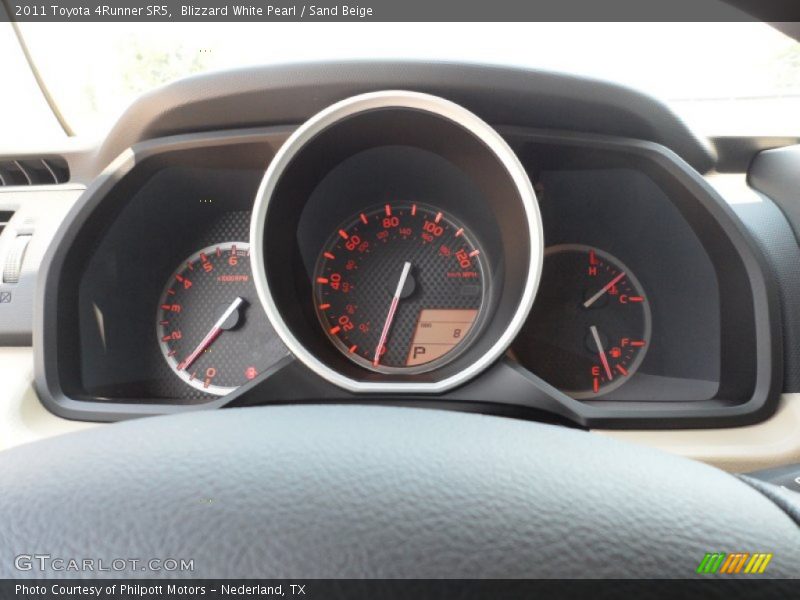 Blizzard White Pearl / Sand Beige 2011 Toyota 4Runner SR5