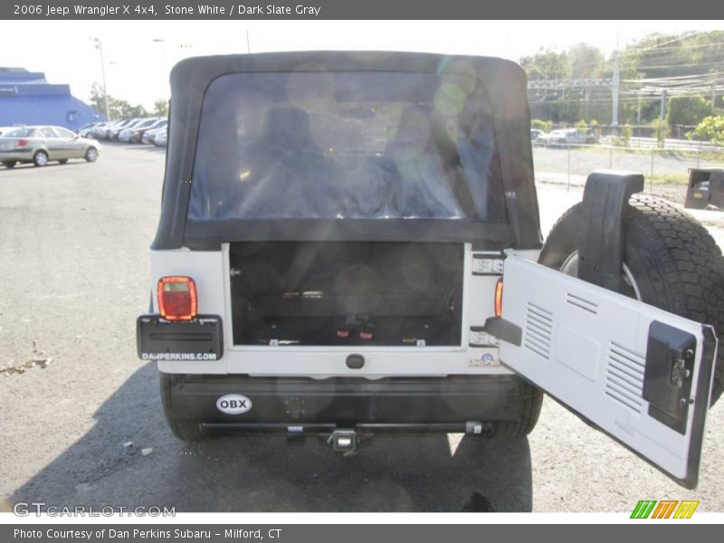 Stone White / Dark Slate Gray 2006 Jeep Wrangler X 4x4