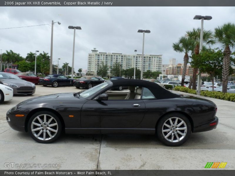 Copper Black Metallic / Ivory 2006 Jaguar XK XK8 Convertible