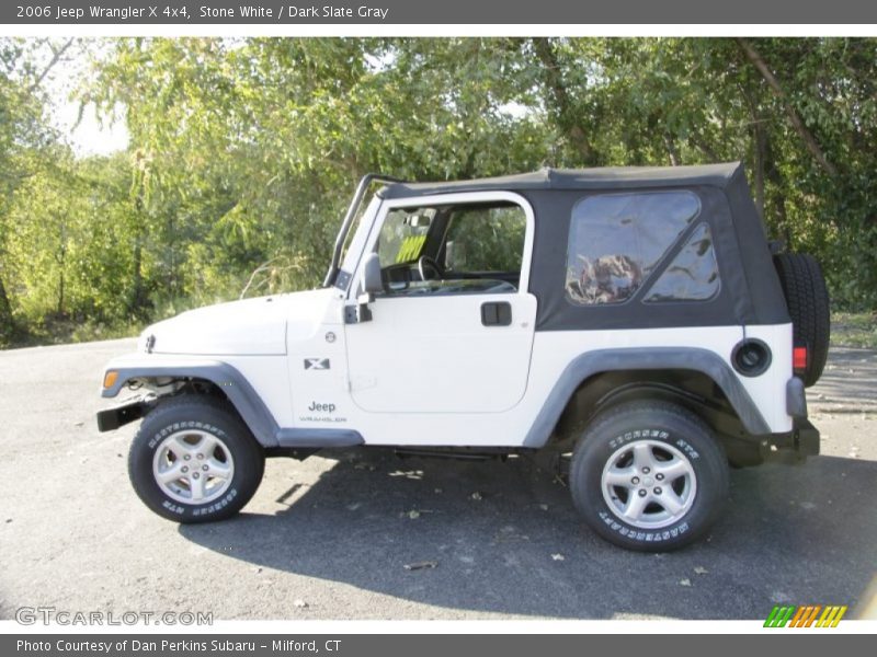 Stone White / Dark Slate Gray 2006 Jeep Wrangler X 4x4