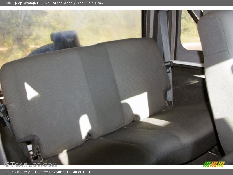 Stone White / Dark Slate Gray 2006 Jeep Wrangler X 4x4