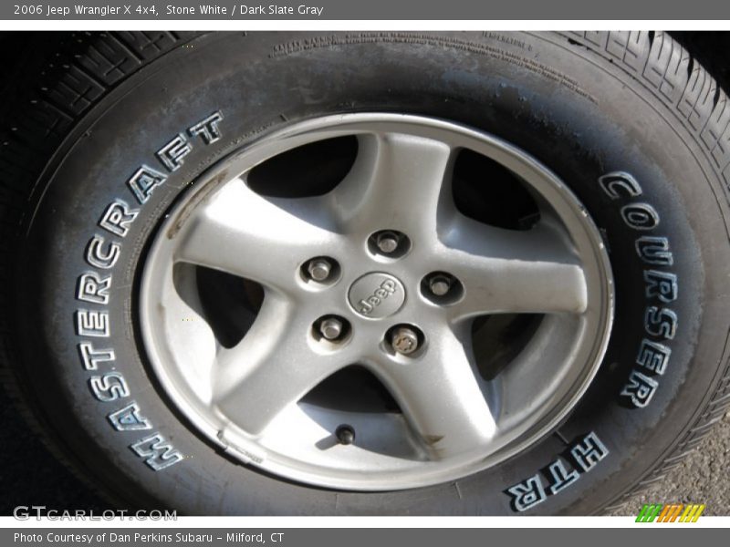 Stone White / Dark Slate Gray 2006 Jeep Wrangler X 4x4