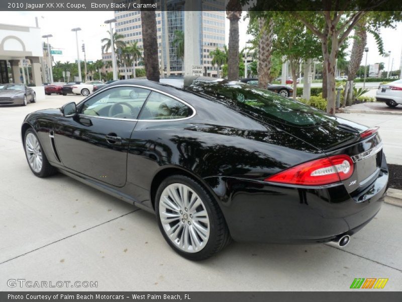 Ebony Black / Caramel 2010 Jaguar XK XK Coupe