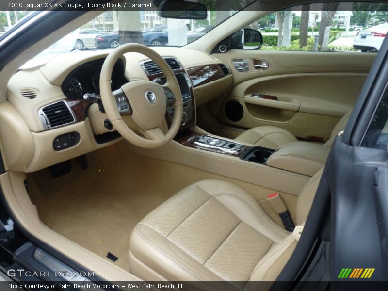  2010 XK XK Coupe Caramel Interior