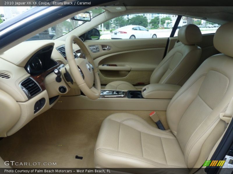  2010 XK XK Coupe Caramel Interior