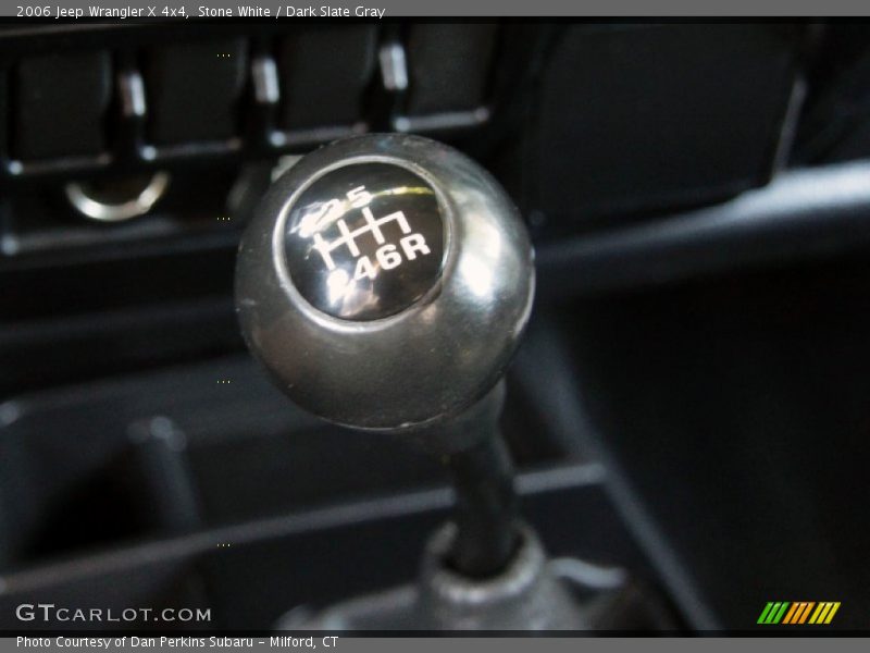 Stone White / Dark Slate Gray 2006 Jeep Wrangler X 4x4