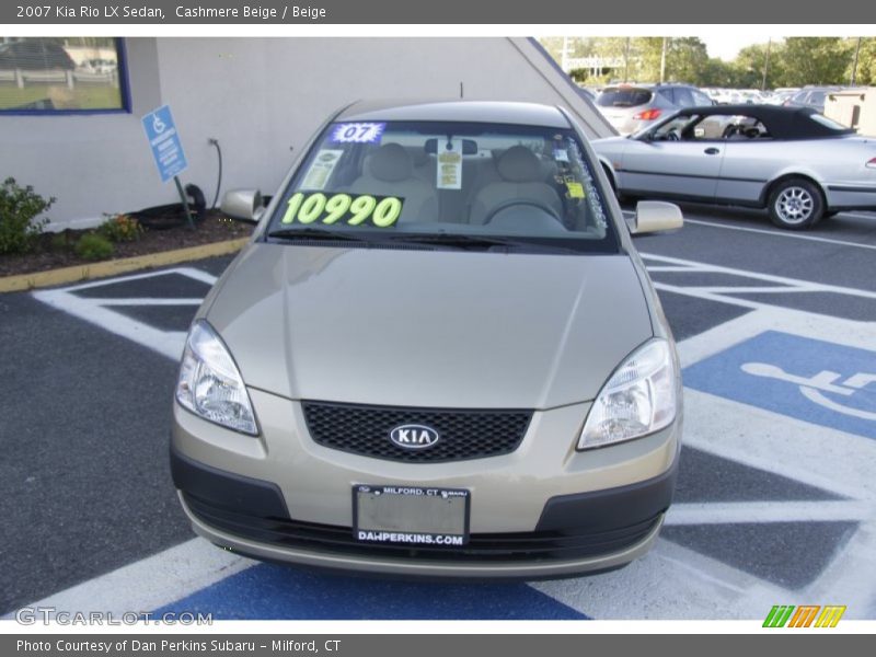 Cashmere Beige / Beige 2007 Kia Rio LX Sedan