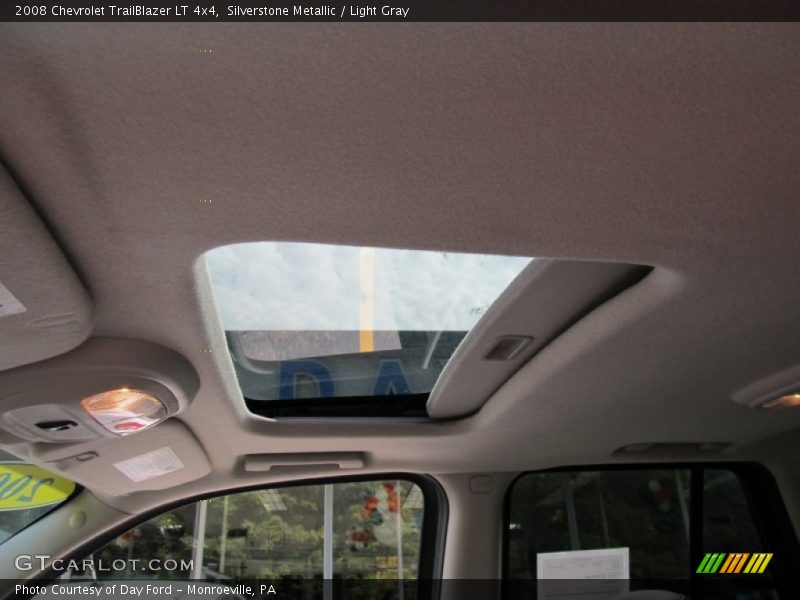 Silverstone Metallic / Light Gray 2008 Chevrolet TrailBlazer LT 4x4