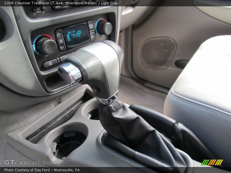 Silverstone Metallic / Light Gray 2008 Chevrolet TrailBlazer LT 4x4