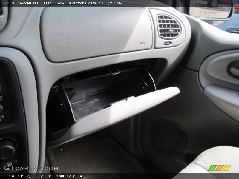 Silverstone Metallic / Light Gray 2008 Chevrolet TrailBlazer LT 4x4
