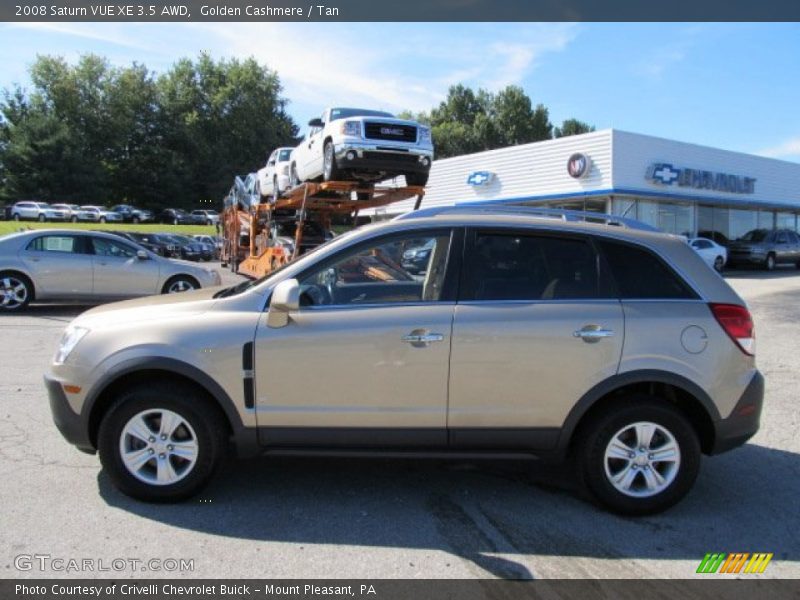 Golden Cashmere / Tan 2008 Saturn VUE XE 3.5 AWD