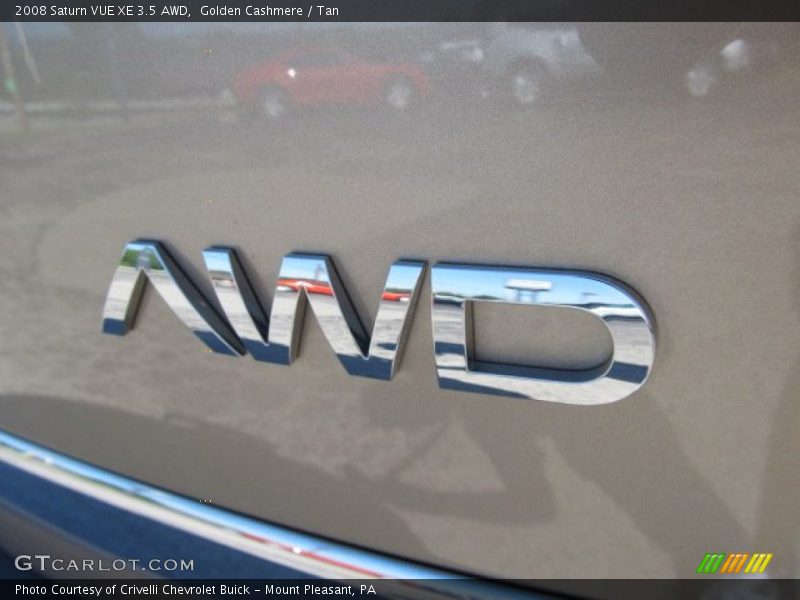 Golden Cashmere / Tan 2008 Saturn VUE XE 3.5 AWD