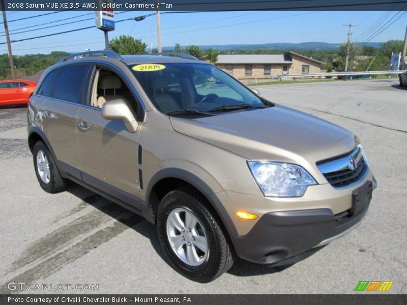 Golden Cashmere / Tan 2008 Saturn VUE XE 3.5 AWD